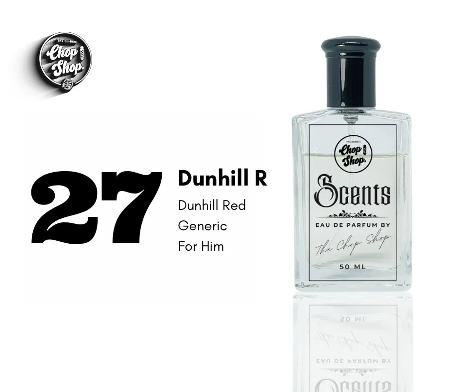 27. Dunhill Red 50ml (Him) - The Chop Shop Scents