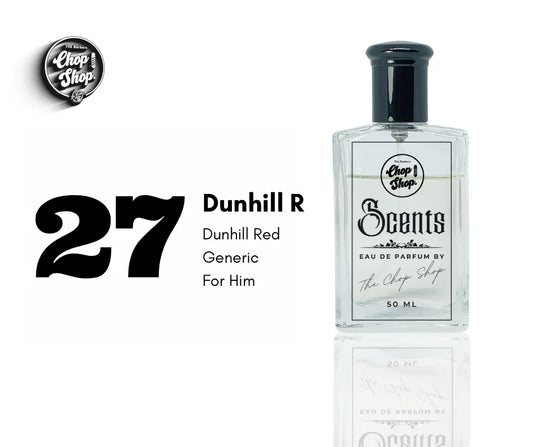 27. Dunhill Red 50ml (Him) - The Chop Shop Scents