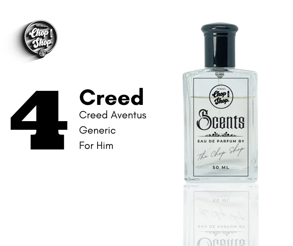 4. Creed 50ml (Him) - The Chop Shop Scents
