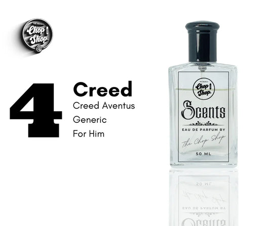 4. Creed 50ml (Him) - The Chop Shop Scents