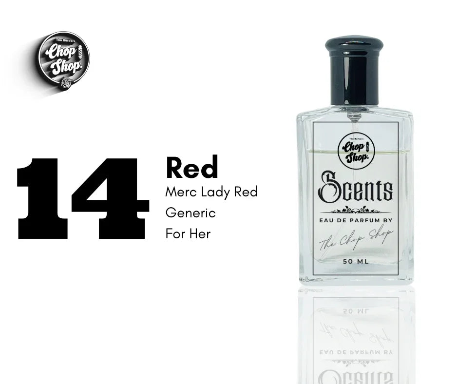 14. Red 50ml (Her) - The Chop Shop Scents