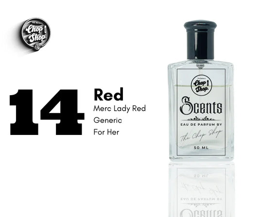 14. Red 50ml (Her) - The Chop Shop Scents