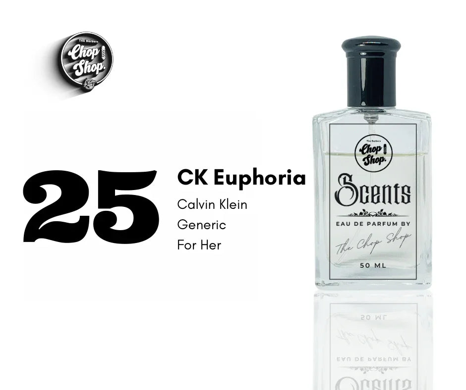 25. CK Euphoria 50ml (Her) - The Chop Shop Scents
