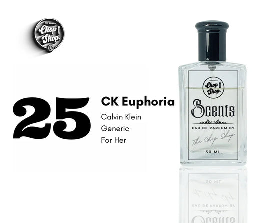 25. CK Euphoria 50ml (Her) - The Chop Shop Scents