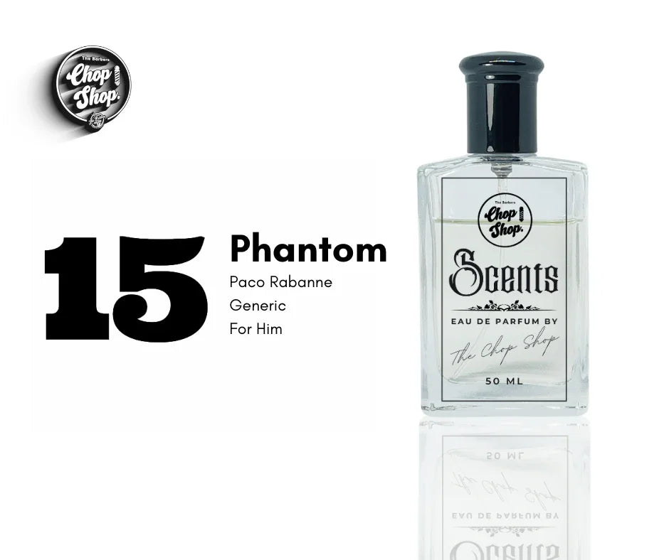 15. Phantom 50ml (Him) - The Chop Shop Scents