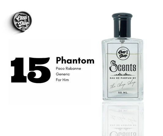 15. Phantom 50ml (Him) - The Chop Shop Scents