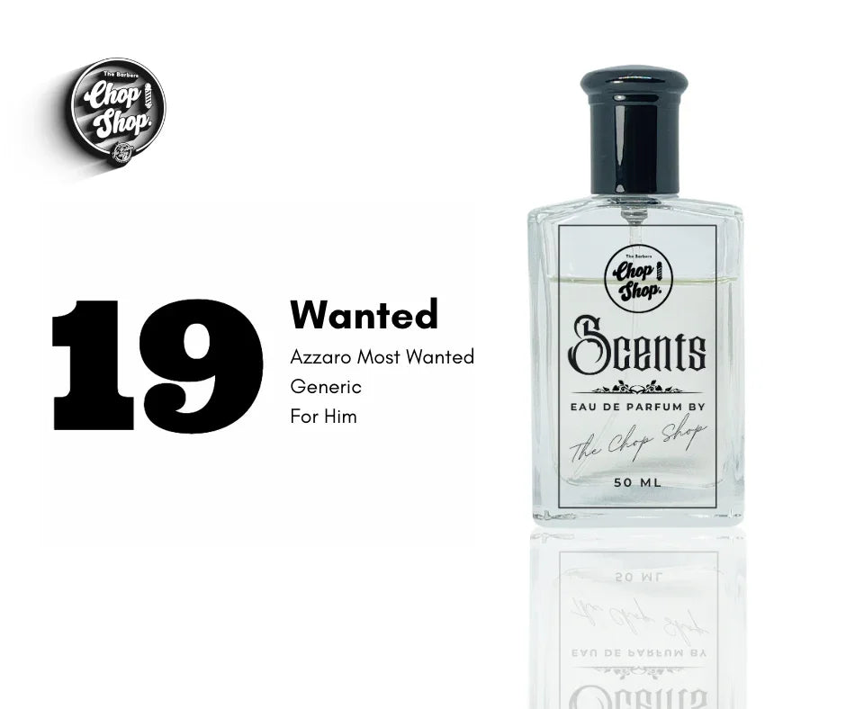 19. Wanted 50ml (Him) - The Chop Shop Scents