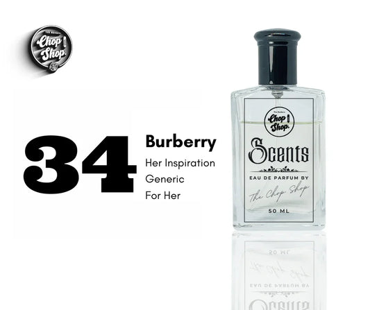 34. Burberry (Her) - The Chop Shop Scents