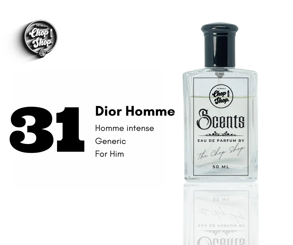 31. Dior Homme Intense (Him) - The Chop Shop Scents