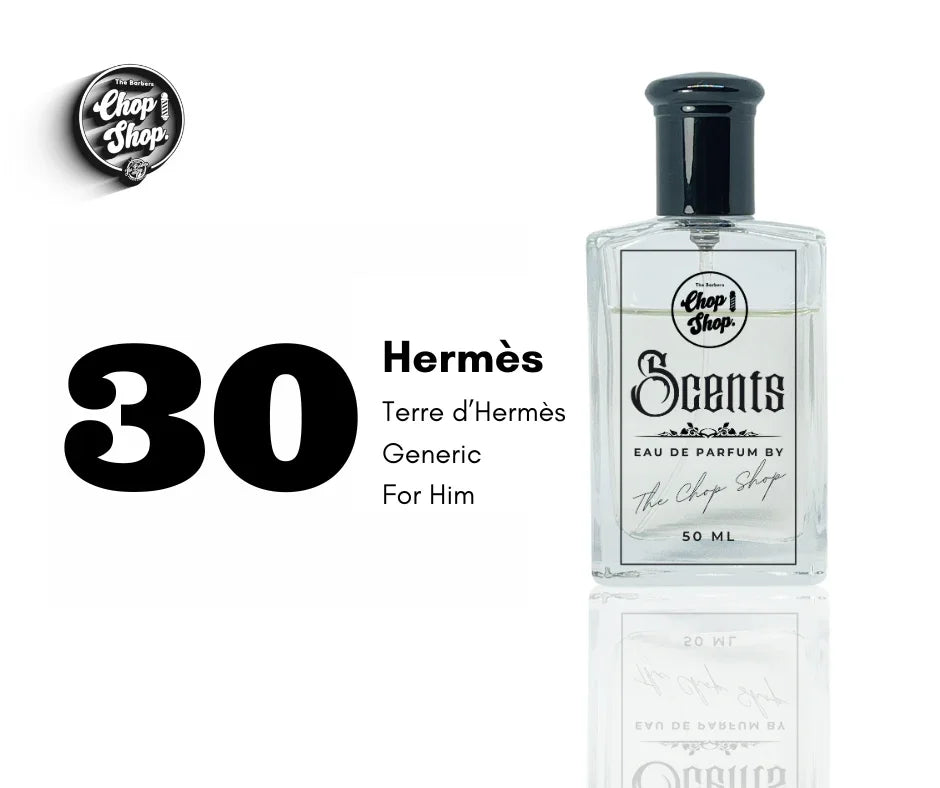 30. Hermès (Him) - The Chop Shop Scents