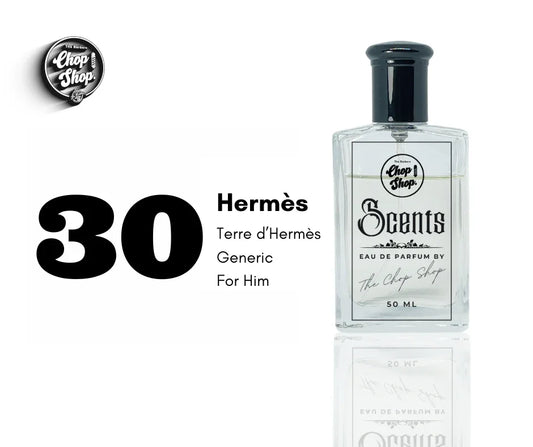 30. Hermès (Him) - The Chop Shop Scents