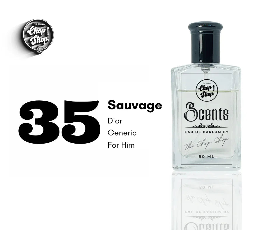 35. Sauvage (Him) - The Chop Shop Scents