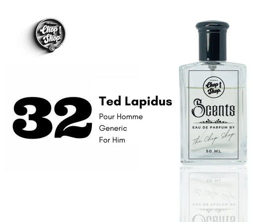 32. Ted Lapidus (Him) - The Chop Shop Scents