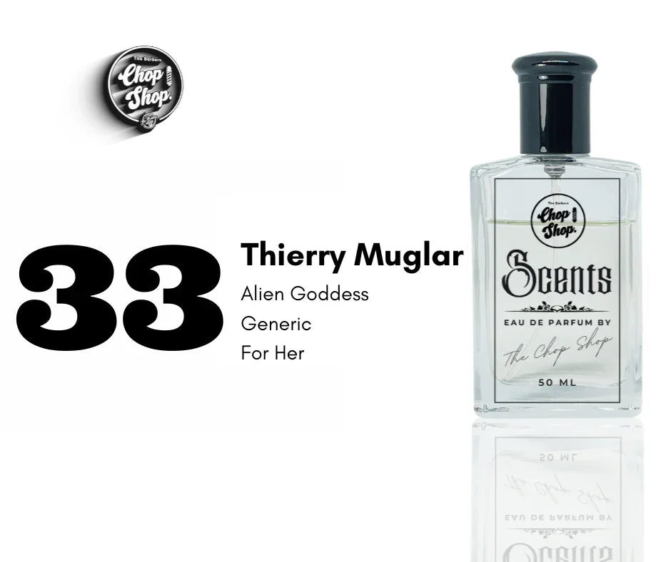 33. Thierry Muglar Alien Goddess (Her) - The Chop Shop Scents 